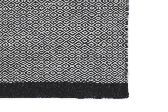Elli Rug - 1516 Black/Grey