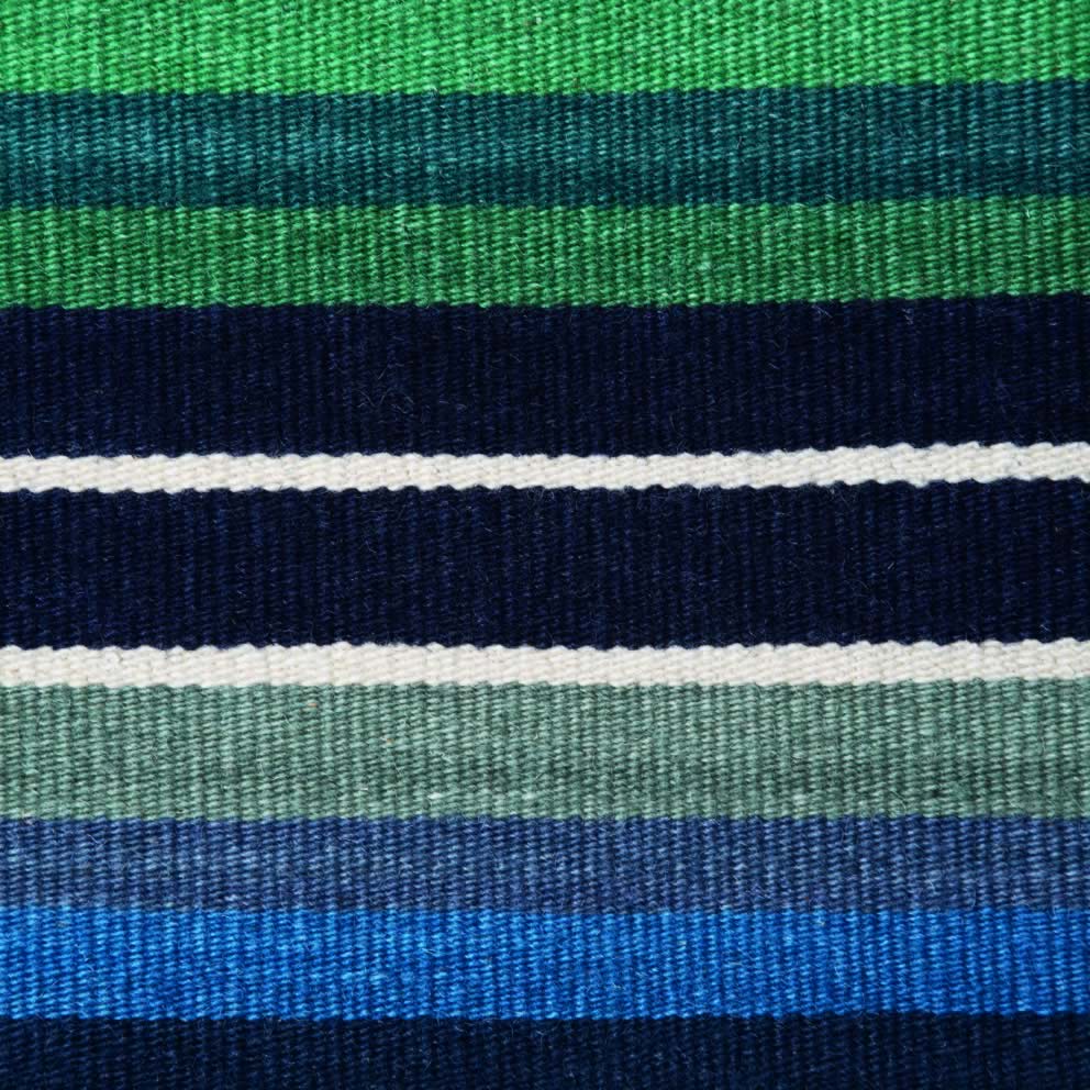 Hortensia Runner - 1818 Green DETAIL