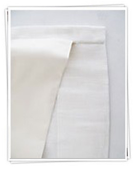 This is what Ada & Ina's curtain lining fabrics looks like.