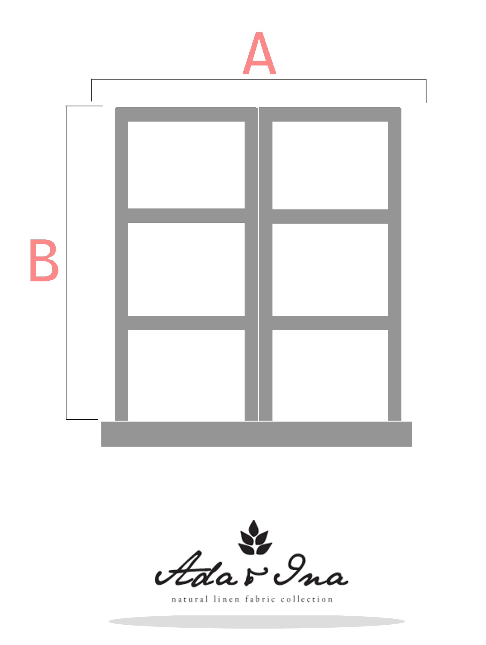 Raffrollo ausmessen - Ada & Ina Raffrollo - Ada & Ina