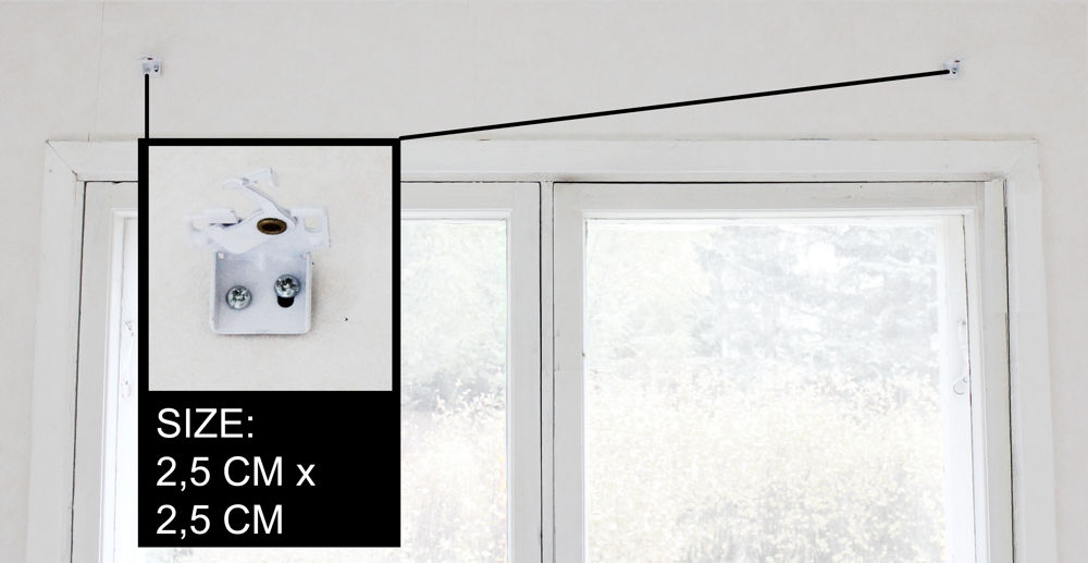 Raffrollo Befestigung, Halterungen Raffrollo Befestigung, Halterungen